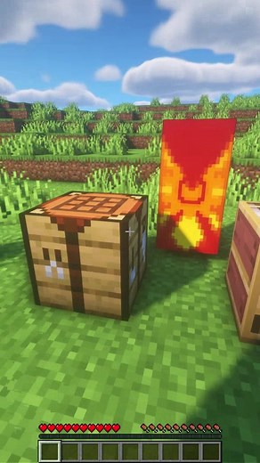 How to Build a PHOENIX BANNER in #Minecraft #minecrafter #minecraftbuilding