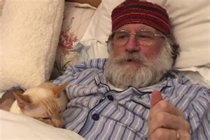 Zoe Ball's son Woody Cook says The Circle co-star Tim is 'not doing the best' after devastating bowel cancer diagnosis