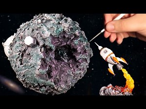 How To Make An Easy Space Diorama