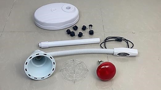 How to install the infrared lamp?