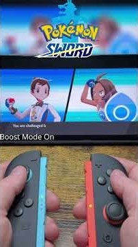 Pokemon Sword Nintendo Switch 2 Gameplay Boost Mode