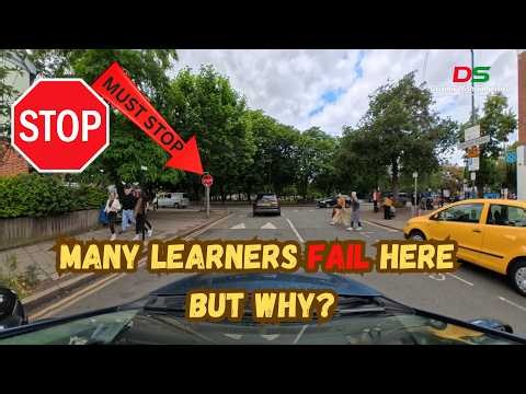Many Learners Fail at this Stop Sign, but why? | Stop Sign Explained Step by Step