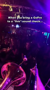 when you bring an oven to sound check... | TromboneTimo