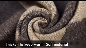 Watch Men Cashmere Scarf Test on Amazon Live