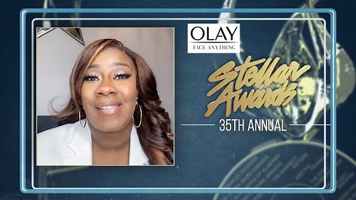 Le'andria Johnson Wins the Albertina Walker Female Vocalist of the Year Award - Stellar Awards 2020