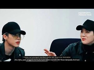 Bts reaction to rose ( ON THE GROUND)