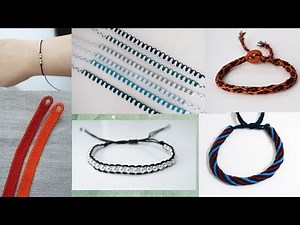 10 Easy Friendship Bracelet Tutorial | How to Make Thread Bracelet