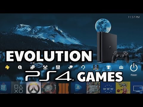 Evolution of PS4 Games 2013-2018