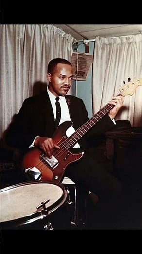 James Jamerson Amazing Bass line #guitarbass#jamesjamerson #isolatedbass #motown