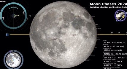 Watch Time-Lapse Of The Moon Phases In 2024