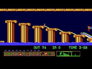 Let's Play Lemmings - Tricky - Levels 1-10