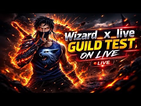 Wizard_x_live GUILD TEST ON LIVE STREAM .