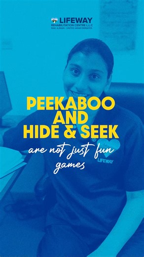 Lifeway Rehabilitation Center | They are early learning tools. Through peekaboo, babies learn object permanence. Hide and seek helps develop memory, problem-solving,... | Instagram