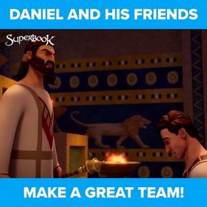After praying with his friends, Daniel went to the King and interpreted his dream. The King was so amazed that he promoted Daniel and his friends. 😯🙇🏽‍♂️🙏🏾 Be part in reaching more people with God's Word. ❤️ Click here: https://go.cbn.com/uf1Ey | Superbook