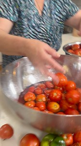 327K views · 14K reactions | Mamaia is making tomato sauce with tomatoes from the greenhouse  | CookingwithSammy | Facebook