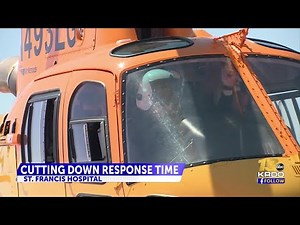 New helipad at St. Francis Hospital will get patients to help in a matter of seconds