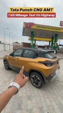 Tata Punch CNG AMT 1 KG Mileage Test 😱 | Highway Result Will Shock You! || 1 KG Mein Kitne KM? ||