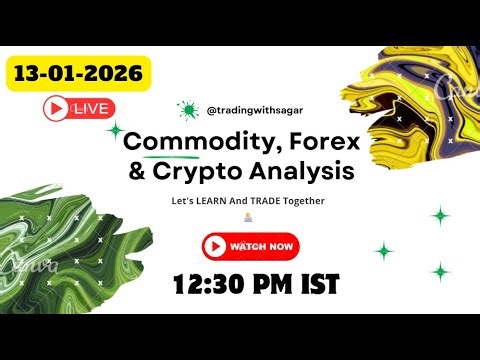 January 13th, 2026 - Live Intraday Trading | Forex, Crypto, CrudeOil, Natural Gas & Gold Analysis