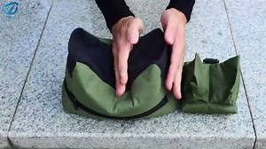 Twod Outdoor Shooting Rest Bags - Target Sports Bench Rest with Front & Rear Support SandBag Stand Holders for Gun Rifle Shooting Hunting Photography - Unfilled