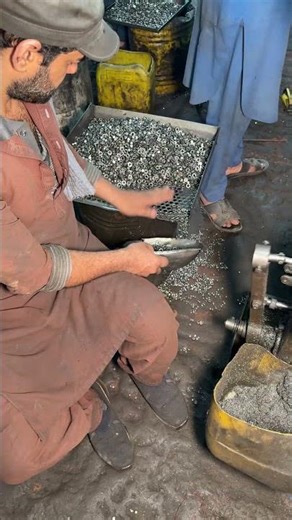 Incredible Fast Nut Making Machine in Factory