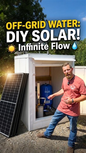 DIY Solar Well Pump: Infinite Water Off-Grid #solar #diy #offgrid