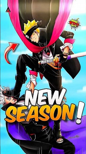 BORUTO SEASON 2 is Officially ANNOUNCED || #viralshorts