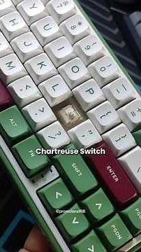 Chartreuse Switch Royal Kludge R65 #mechanicalkeyboard