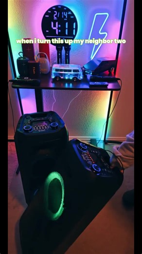 Sync Portable Rechargeable Karaoke Bluetooth Wireless Audio Speaker by Fuzix - With Built-in FM Radio, SD Input, USB Port, LED Lights, Mic and Remote Control Card Devices Tablets