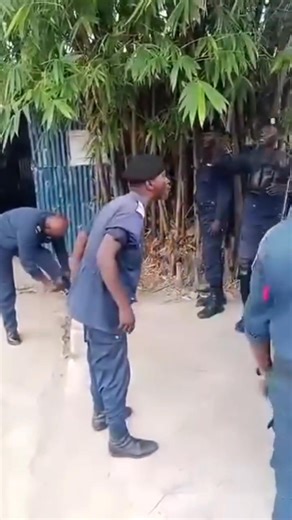 Le commandant et le chef de poste, ainsi que tous les agents reconnaissables sur cette vidéo, seraient poursuivis puis radiés de la PNC. La complaisance des autorités face aux dérives des hommes en uniforme affaiblit l’autorité de l’État en RDC. | Afroinfos243 Officiel