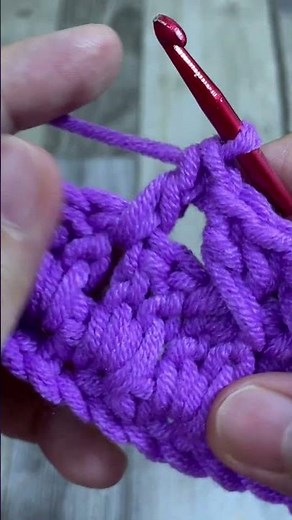 ONCE YOU TRY THIS EASY STITCH, YOU'LL SAVE IT #shorts #crochet #crochetpattern