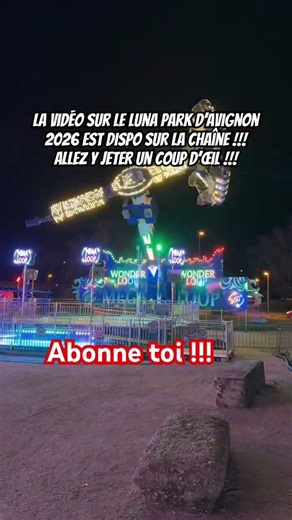 La vidéo vous attend avec impatience !!! #feteforaine #foire #manege #lunapark #avignon #shorts #ytb
