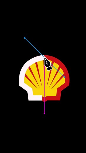 Shell Logo - Pentool Illustrator #illustrator #design #graphicdesign #designtips #designprocess #photoshop #fy #fyp