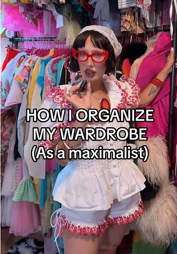 Maximalist Closet Organization: How I Organize My Wardrobe (Small Space)
