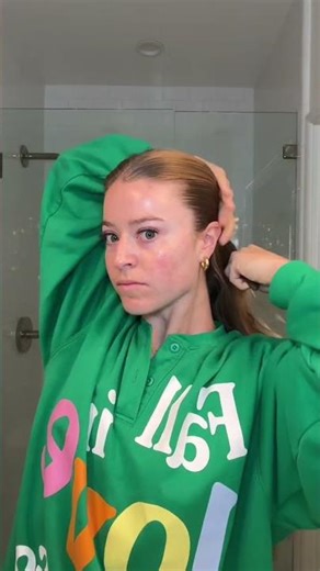 Trying the slick back braid for my workout today💅🏽 What do we think?✨ #hair #tutorial #hairtips