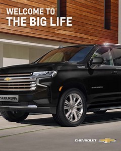 Big, bold, and powerful. The Chevrolet Suburban welcomes you to a drive that’s larger than life. #ChevroletSuburban | Chevrolet Philippines