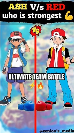 Ash Ketchum vs Red: The ULTIMATE Pokémon Showdown!
