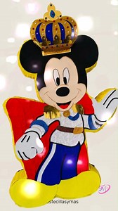 En la trabajación. piñata de Mickey mouse. | Fiestecillas y Mas