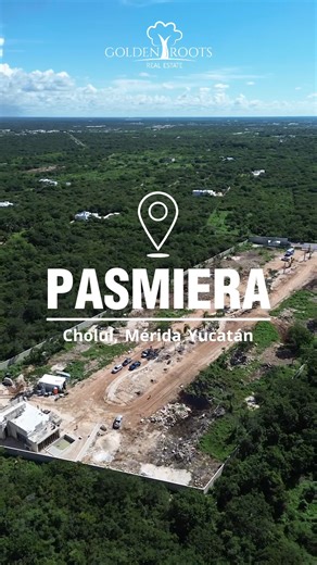 🌿 Vive la tranquilidad de Cholul, invierte en tu futuro con PASMIERA 🌿 Un desarrollo exclusivo con solo 42 lotes residenciales 100% urbanizados, ubicado en una de las zonas con mayor crecimiento y plusvalía al norte de Mérida. 🏡 Lotes desde 300 m² 💧 Servicios de agua, luz e internet 🚗 A minutos del periférico 💪 Amenidades como alberca, gym, pet park y más 🔐 Seguridad 24/7 💰 Desde $2,085,000 MXN 📅 Entrega: Septiembre 2026 Construye tu patrimonio en un entorno natural y seguro 🌳 📩 Escrí