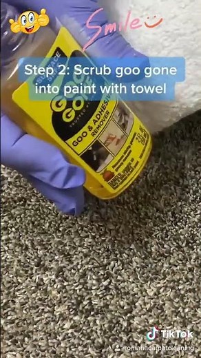 How to remove fully dried paint from carpet. #reposting for those who keep asking how! #carpetclea