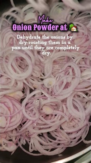 🧅 Homemade onion powder– So Easy! #shorts #onionpowder