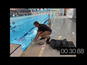 SwimPro 3Cam wireless setup time less than 60 seconds