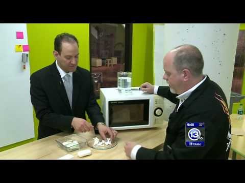 Soap in microwave - what happens?