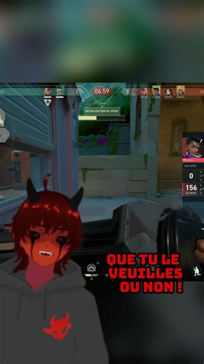 Diably ce goat 🤣, allez le follow sur Twitch !!! #valorant #clutch