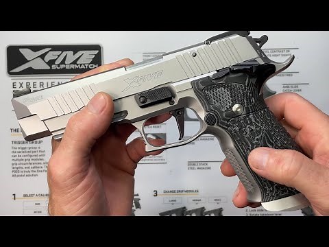 SIG Sauer P226 X5 SuperMatch Armory Craft Edition unboxing / review video.