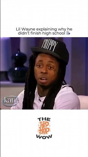 Lil Wayne Opens Up About Why He Didn’t Finish High School 📑 #LilWayne #RapInterview