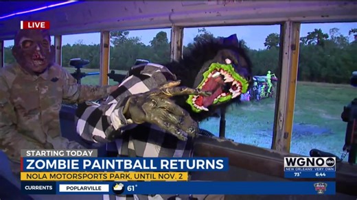 Zombie Paintball lights up Avondale