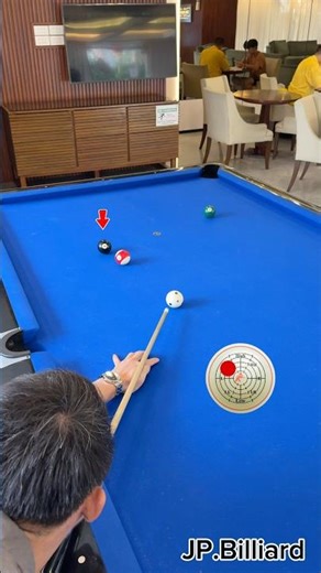 How to control the cue ball better #jpbilliard #billiards #billiard
