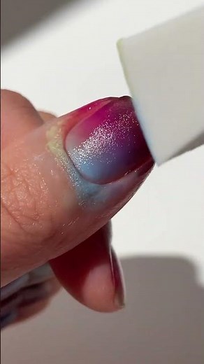 Easy Jelly Nail Art | Cracked Polish | ellzabethm