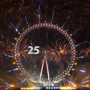 144K views · 545 reactions | Kicking off our 25th anniversary year in style!  | The Official London Eye | Facebook
