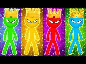 The Stickman Party 1 2 3 4 Player All UNLOCKED Gameplay UPDATED Tournament MINIGAMES Walkthrough